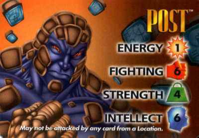 Post 4-Grid Character Card